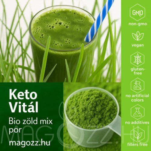 Keto Vitál /bio zöld mix por 40g